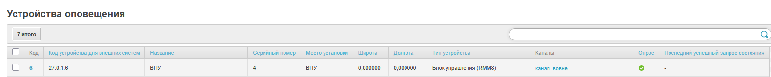 устройство оповещения на НПУ РММ-8